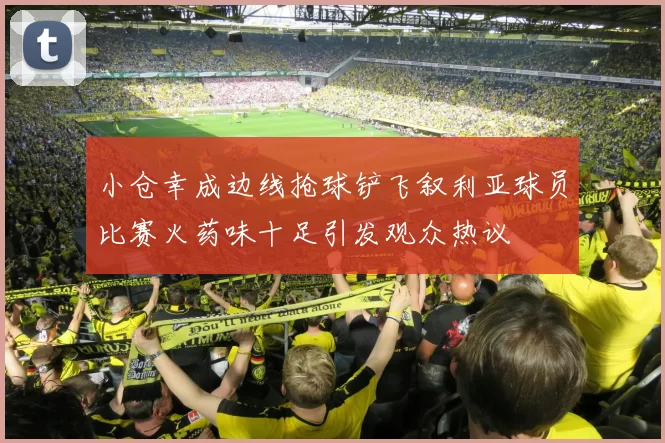 小仓幸成边线抢球铲飞叙利亚球员比赛火药味十足引发观众热议