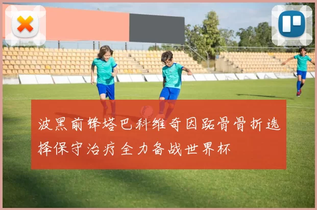 波黑前锋塔巴科维奇因跖骨骨折选择保守治疗全力备战世界杯